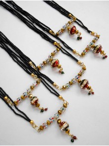 Meenakari Mangalsutra (6 Pcs)